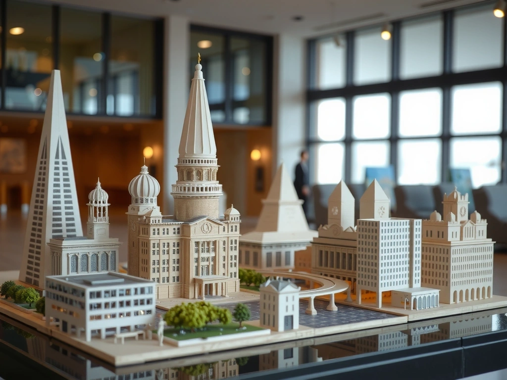 Levent business district